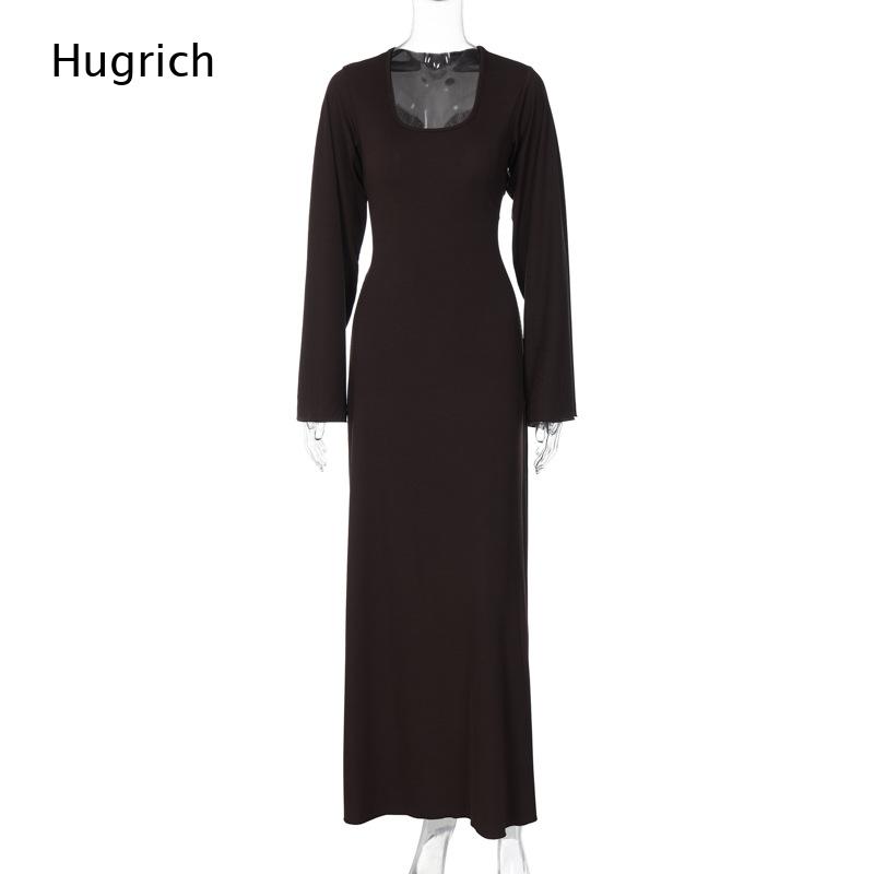 Women's Elegant Ribbed Knit Ma - огляд і ціна Bodycon Long Sleeve Ribbed Dress