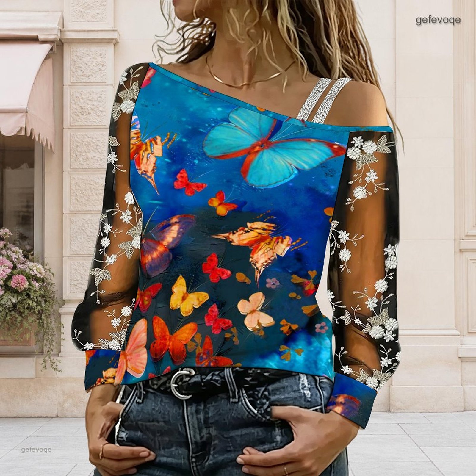 Women Off Shoulder Blouse Asym - огляд і ціна Blouses