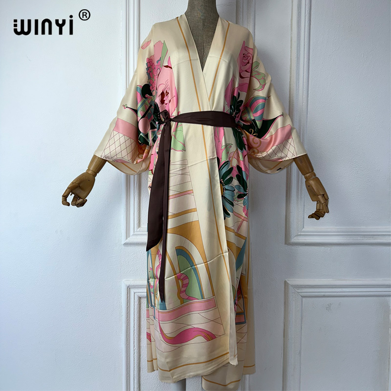 WINYI Summer Print Middle East - огляд і ціна Boho Summer Beach Maxi Dress