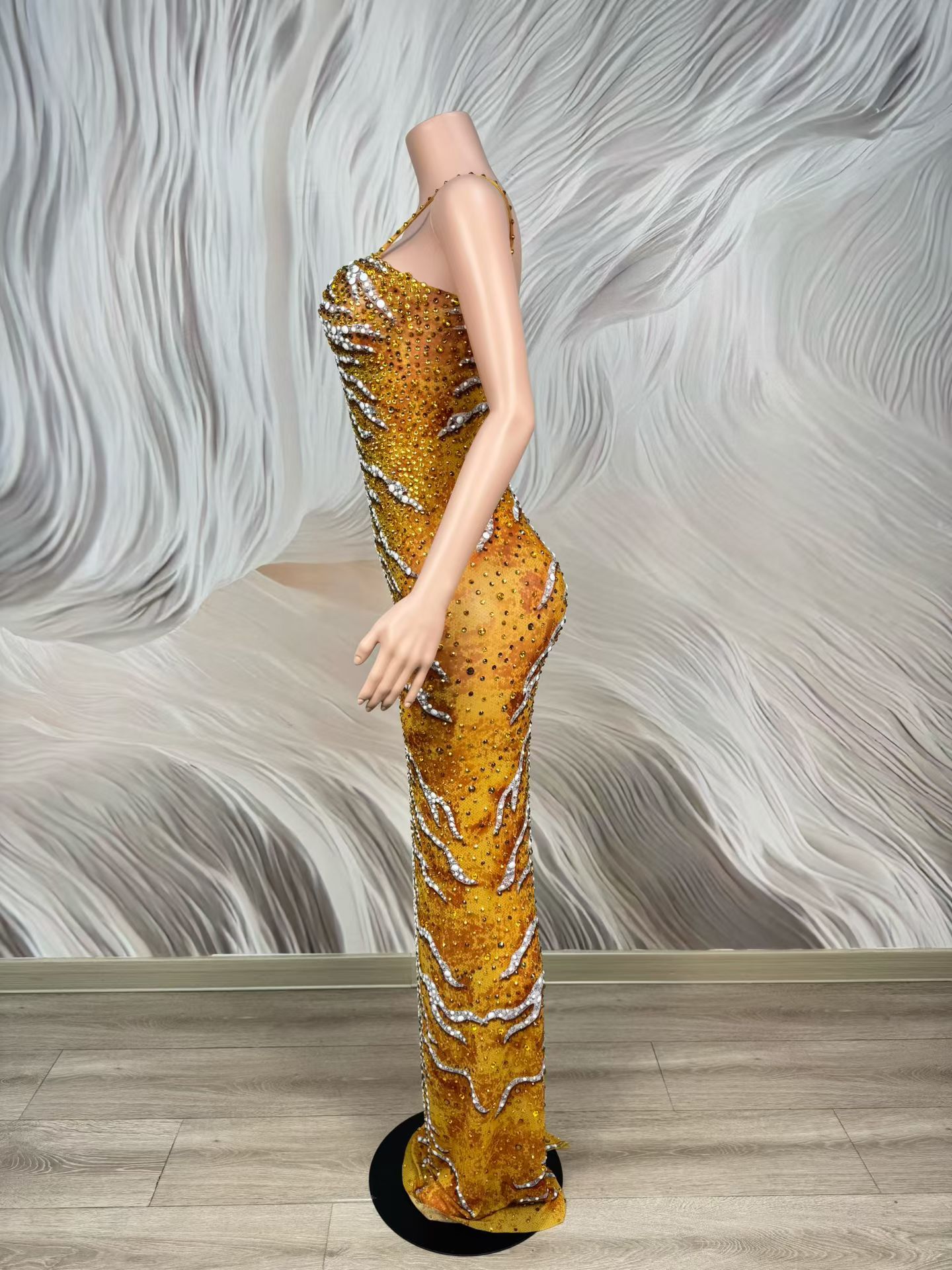 Luxury Rhinestone Sparkly Span - огляд і ціна Sparkly Rhinestone Club Party Dress
